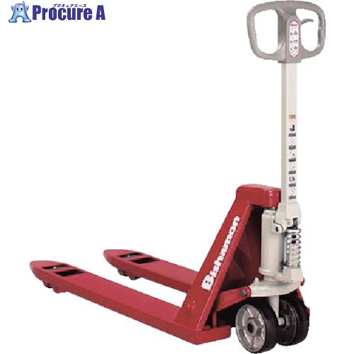 Bishamon ハンドパレットトラック 低床式 均等荷重2500kg フォーク長さ1400mm BM25L3-L65 1台 ■▼827-9638 【送料都度見積】 ※車上渡し