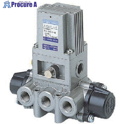 日本精器 4方向電磁弁 10S DC24V 7Mシリーズシングル BN-7M43-10S-F-24 1台 ■▼838-7802 【送料都度見積】