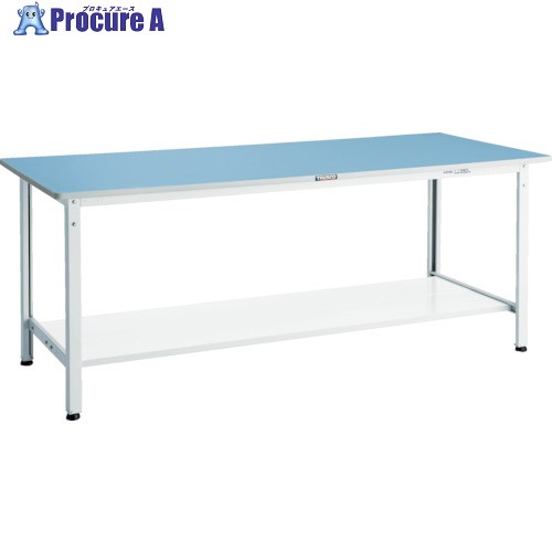 TRUSCO 軽荷重作業台(250kg)BE型 1800X750XH740 下棚2枚付 ダークグレー色 BER-1875LT2 1台 ■▼856-3882 |プロキュアエース