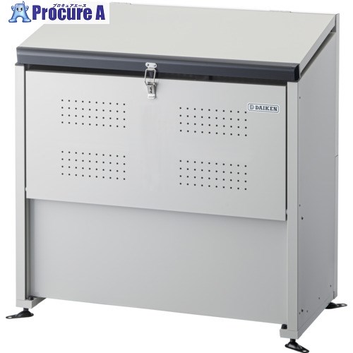DAIKEN スチールゴミ収集庫クリーンストッカー 間口1000 奥行520 CKE-1005M 1台 ■▼226-2214