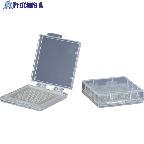 EXSEAL 精密デバイス搬送ケース ゲルベース2インチ 透明 メッシュE7 Lタイプ 10個入 GC00-16033 1S ■▼662-6910 【代引決済不可】【送料都度見積】