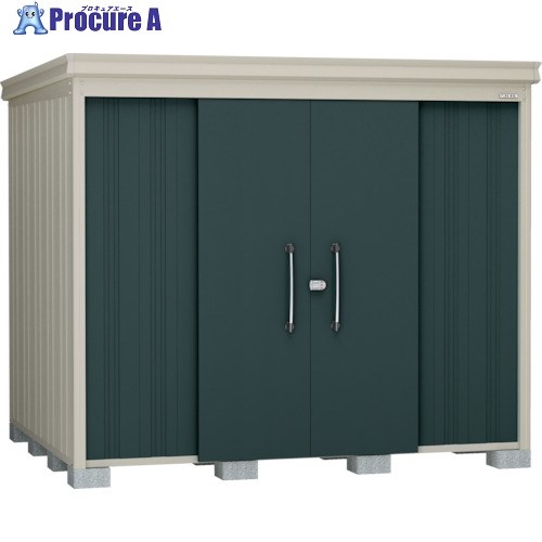 DAIKEN 物置ガーデンハウス DM-Z2521棚板無一般型 マカダムグリーン DM-Z2521E-MG 1台 ■▼111-0288 【送料都度見積】 121,863円