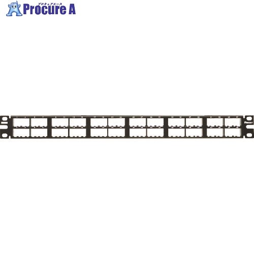 PANDUIT 密集してモジュラーパッチパネル枠 ナンバリング縦取り合わせ 48界面 CPP48HDVNSWBL CPP48HDVNSWBL 10個 ■▼128-0438 【貨物輸送都度積もり書き】