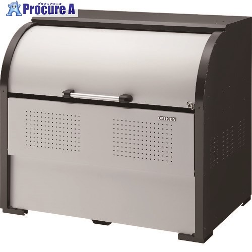DAIKEN スチールゴミ収集庫クリーンストッカー 間口1300 奥行900 CKR-1309-2 1台 ■▼137-2894 ※車上渡し