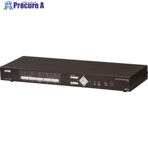 ATEN マルチビュー相応うKVMうつり変わり器/USB/DVI相応う/1080p コマーシャル1164A 1台 ■▼159-2212