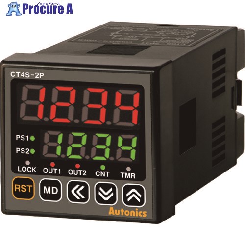 オートニクス カウンタ/タイマ CT4S-2P4 1個 ■▼207-9935 【送料都度見積】