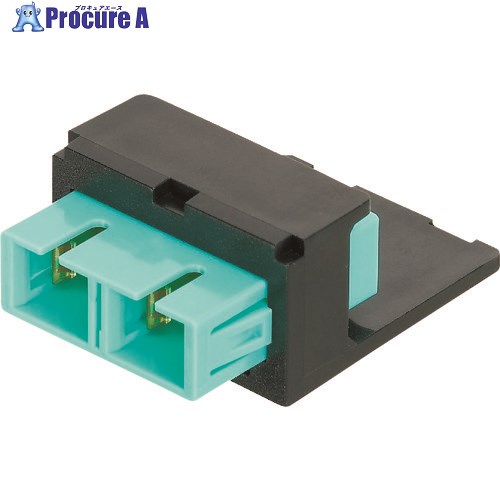 PANDUIT 光ファイバーSCアダプタモジュール デュプレックス OM4 CMDAQSCZBL CMDAQSCZBL 10個 ■▼267-9578 【送料都度見積】|プロキュアエース