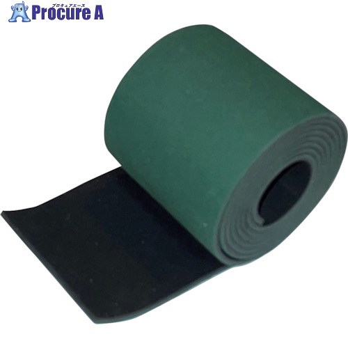 WAKI 導電性予防医学 緑黒 長巻 2X1000X5M DNK-G/B-2-5 1巻 ■▼359-9359 ※人間宅様送ること不可