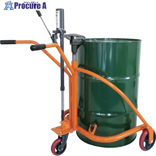KSK 軽便ドラムカー 500kg CD500 1台 ■▼458-3795 【送料都度見積】 ※車上渡し 77,440円