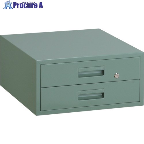 TRUSCO やり方台用抽き出し 2段 緑であること F-2 1個 ■▼501-0462 【貨物輸送都度積もり書き】
