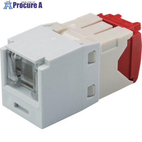 PANDUIT カテゴリ5E シャッター付モジュラージャック 白 CJH5E88TGWH 10個 ■▼828-5884 【送料都度見積】｜プロキュアエース 17,424円
