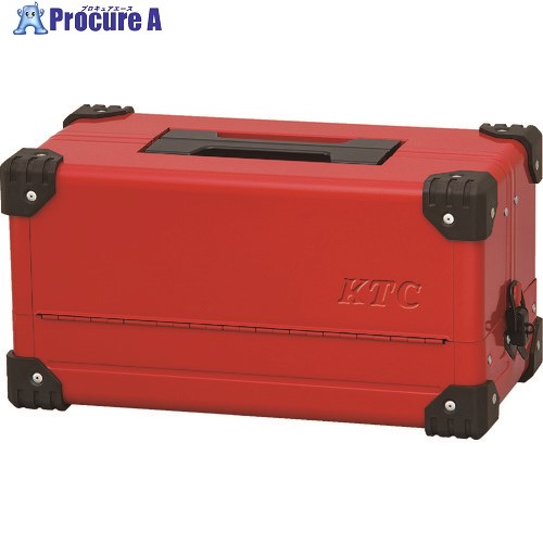 KTC スチール製工具箱 両開きメタルケース(レッド) 間口440×奥行233×高さ230mm EK-10AR3 1個 ▼829-1824 |プロキュアエース