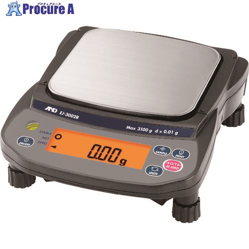 A＆D パーソナル電子天びん EJ3002B EJ3002B 1台 ▼855-8497 ｜プロキュアエース