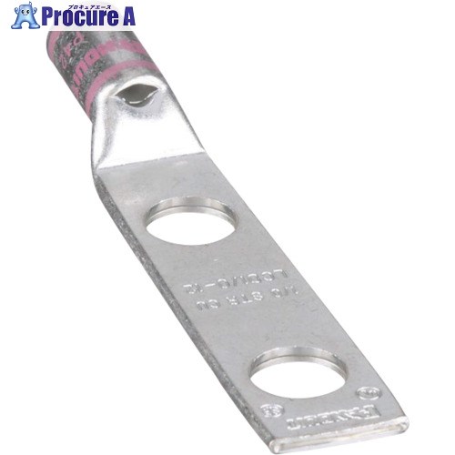 PANDUIT 銅製圧縮端子 2穴 電線サイズ AWG 1/0 取付穴サイズ 12.7mm 取付穴間隔 44.5mm LCD1/0-12-X LCD1/0-12-X 2袋 ■▼166-8317 【送料都度見積】|プロキュアエース