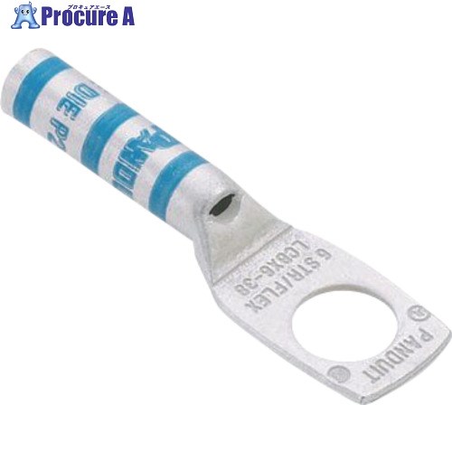 PANDUIT 銅製圧縮端子 1穴 電線サイズ AWG4/0 取付穴サイズ 104mm LCBX4/0-38-X LCBX4/0-38-X 1袋 ■▼167-3049 【送料都度見積】 17,005円