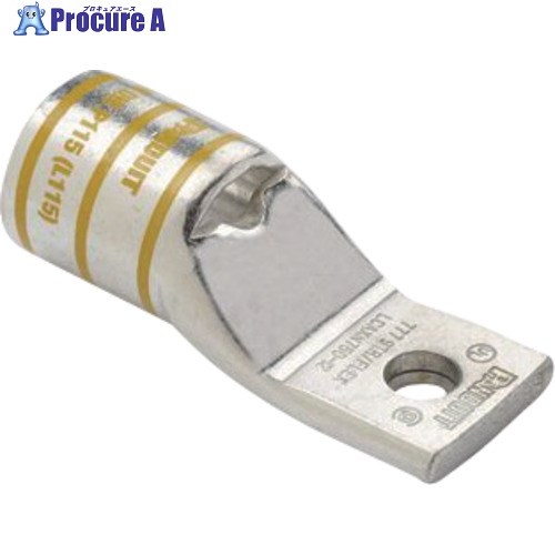 PANDUIT 銅製締め付ける端子 1穴 幅細打っ付け板 電話線大きさ AWG4/0 打っ付け穴大きさ 86粍 LCAXN4/0-56-X LCAXN4/0-56-X 1袋 ■▼167-7743 【貨物輸送都度積もり書き】