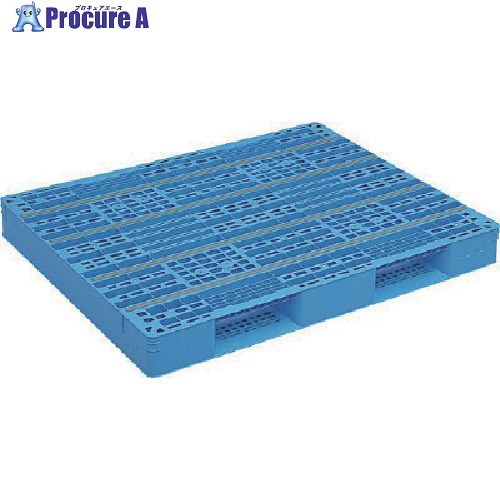 サンコー プラスチックパレット 815414 D2-1114青 SK815414 1個 ■▼109-7422 【送料都度見積】|プロキュアエース