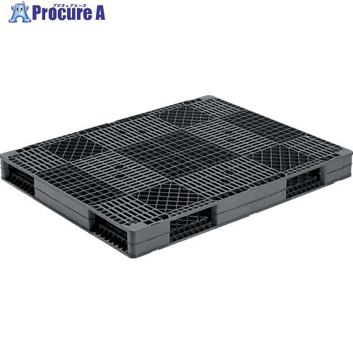 サンコー プラスチックパレット 816302 R4-1114-2 SK-R4-1114-2-GL 1枚 ■▼198-0529 【送料都度見積】