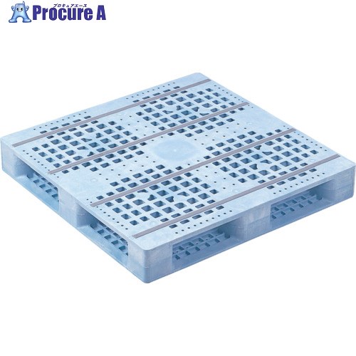 サンコー プラスチックパレット 810009 D4-1010F青 SK-D4-1010F-BL 1枚 ■▼198-2036 【送料都度見積】 20,083円
