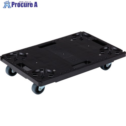 サンコー 折りたたみコンテナー用台車 802482 サンキャリーPAL2 SK-802482-01-BK 1個 ■▼216-8457 【送料都度見積】