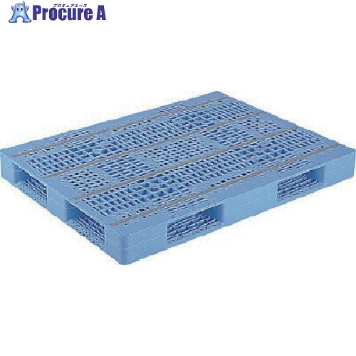 サンコー プラスチックパレット 813402 D4-100134青 SK813402-01 1個 ■▼217-5510 【送料都度見積】