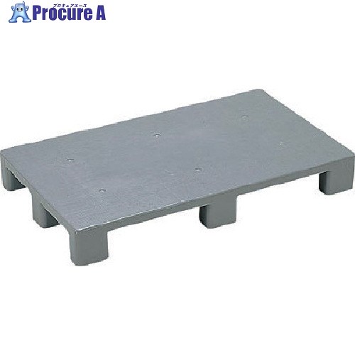 サンコー プラスチックパレット 807022 S4-065108 グレー S4-065108 GY(ｸﾞﾚｰ)(ﾄｯｷﾅｼ) 1個 ■▼217-5571 【送料都度見積】
