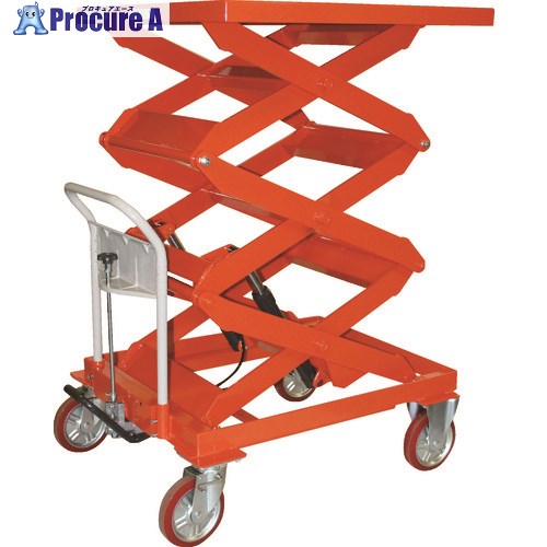 TRUSCO ハンドリフター 250kg 900X900 生気付ける程型 早送り付 HLFA-E250WW3 1台 ■▼115-7890