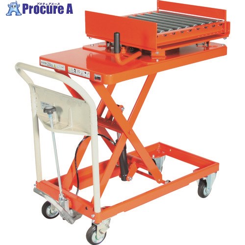 TRUSCO 金型移動用ハンドリフター 200kg 500X800 回転台付 HLFA-S250TM1 1台 ■▼115-7946