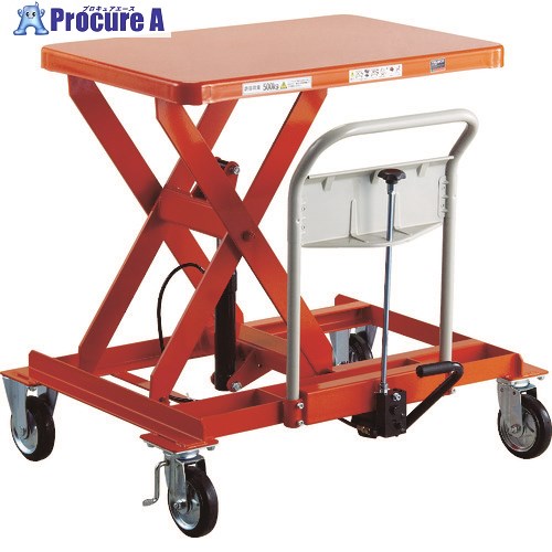 TRUSCO ハンドリフター 傍え手持ち部分型 1000kg 600X1200 HLFA-E1000LLS 1台 ■▼115-7961