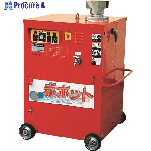 ツルミ 高圧洗い濯ぎ機 原動機駆動動力式(温水印字機) 16.6L/時間 10.0MPa HPJ-37HC7 60HZ 1台 ■▼149-2848 【貨物輸送都度積もり書き】※車上乗り合い船
