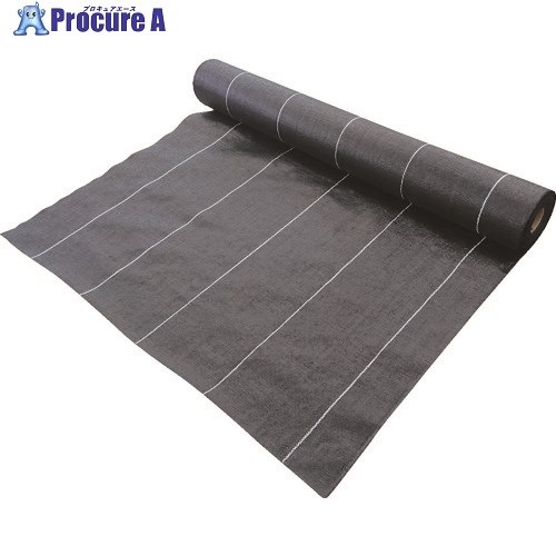 萩原 ターピー グランドバリアクロス-10(防草用シート) (透水性) 1.0m×50m GBC10(T)1050 1巻 ■▼160-9357 【送料都度見積】
