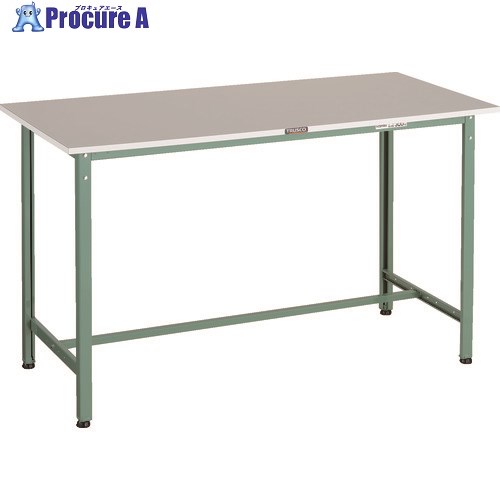 TRUSCO 軽荷重立作業台(300kg)HAE2型 RoHS2対応天板 1500X900XH900 グリーン色 HRAE2-1509 1台 ■▼161-1277 DIY・工具-花・ガーデン・DIY