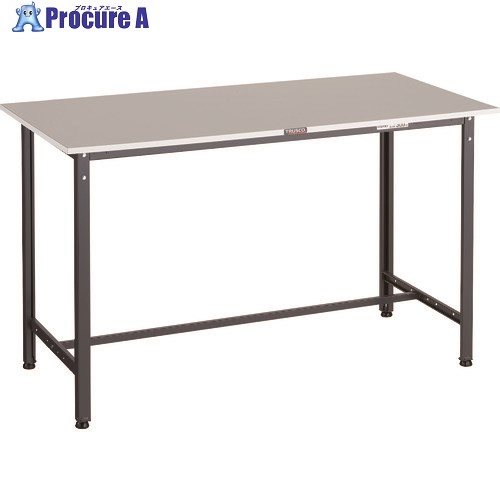 TRUSCO 軽荷重立作業台(300kg)HAE2型 RoHS2対応天板 1500X900XH900 ダークグレー色 HRAE2-1509 DG 1台 ■▼161-1278