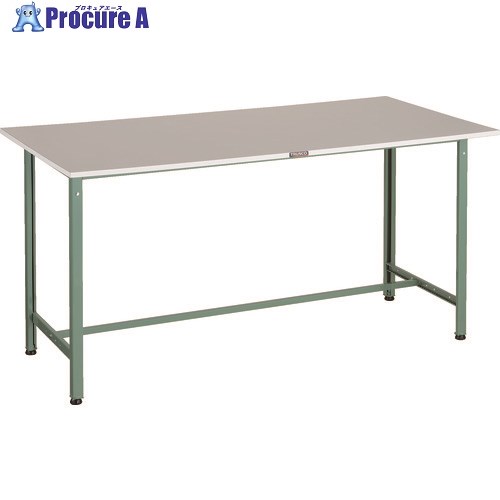 TRUSCO 軽掛け目立御役目台(300kg)HAE2型 RoHS2対応天板 1800X900XH900 緑であること色 HRAE2-1809 1台 ■▼161-1286