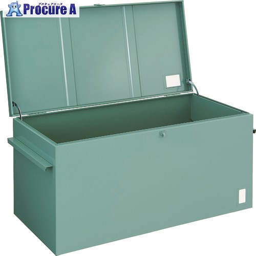 TRUSCO 大型車載用物の具箱 中皿なし 900X600X600 F-961 (ﾅｶｻﾞﾗﾅｼ) 1台 ■▼239-0621 ※車上乗り合い船 花・ガーデン・DIY-収納・保管用品-DIY・工具