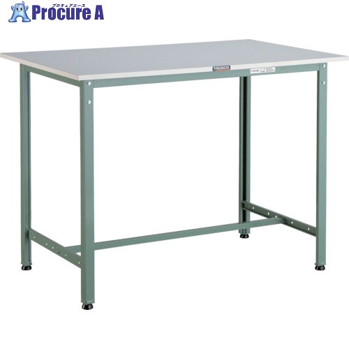 TRUSCO 軽掛け目立やり方台(300kg)HAE型 1200X600XH900 根本原理手合い 緑であること色 HRAE-1260 1台 ■▼240-8180