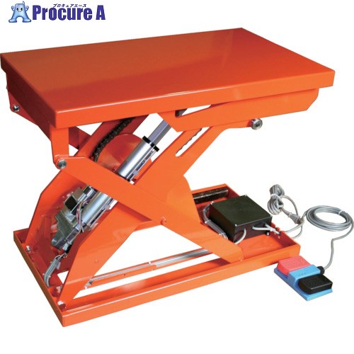 TRUSCO テーブルリフト 150kg 倍速タイプ 電動Bねじ式 100V 400×720mm HDL-H1547RT-12 1台 ■▼256-8777 |プロキュアエース