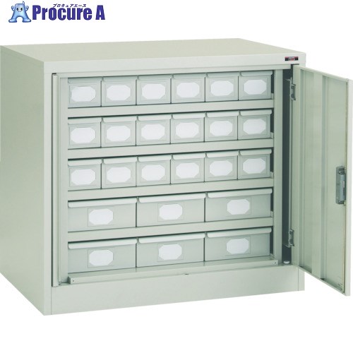 TRUSCO フリッパードアーキャビネット 1010X650XH890 引出付 FPD-3004A 1台 ■▼301-8679