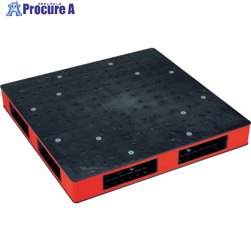 RISU リサイクルパレット HB-R4・1111SCブラック/レッド HBR41111SCBKR 1個 ■▼377-8940 【送料都度見積】