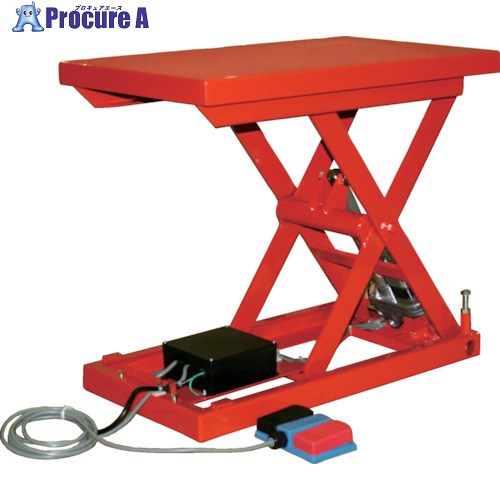 TRUSCO テーブルリフト70kg 倍速タイプ 電動Bねじ式 200V 400×650mm HDL-H0746RT-22 1台 ■▼379-9282 |プロキュアエース