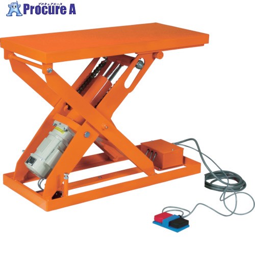 TRUSCO 百貨店FAリフター300kg 電動式 900X500 HFA-30-0509-20 (ﾎﾞｰﾙﾈｼﾞﾀｲﾌﾟ) 1台 ■▼464-4131