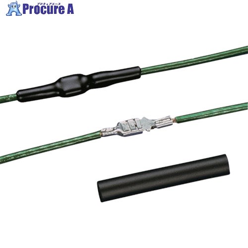 PANDUIT 粘着剤付き熱収縮チューブ 収縮率2:1 標準タイプ (25本入) HSTTVA25-48-Q 1箱 ■▼731-1206 【送料都度見積】｜プロキュアエース