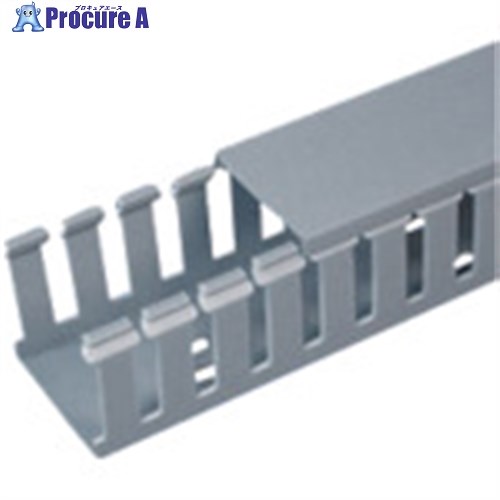 PANDUIT Gタイプ配線ダクト(PVC製鉛フリー)ライトグレー108.2×78.7×1830 6FT(フィート) 1本 G4X3LG6 10本 ■▼731-3012 【送料都度見積】※車上渡し|プロキュアエース