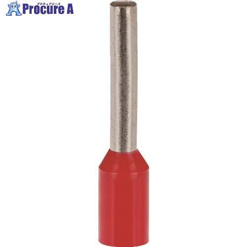 PANDUIT 絶縁付フェルール端子(SingleWire DIN規格) AWG2 赤 50本入 FSD86-16-L FSD86-16-L 5箱 ■▼827-8720 【送料都度見積】|プロキュアエース