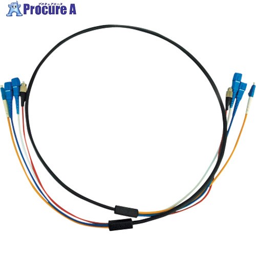 SANWA 光衣料繊維有線テレビ雨合羽ロバストタイプケーブル色:黒いこと 芯数4 HKB-FCFCWPRB1-30 1本 ■▼100-3055 ※人間宅様送ること不可