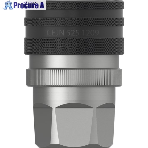 CEJN シリーズ525 ポペットタイプカップリング バルブ無し 呼径25mm G1メネジ NBRシール 10-525-0209 5個 ■▼683-4010 【送料都度見積】|プロキュアエース