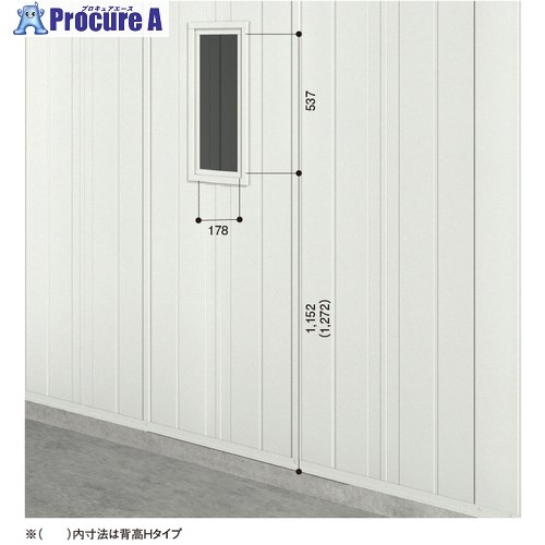 ヨドコウ エルモ FIX窓付パネル 標準高用・背高H用 LMD FIXMADOTUKIPANELHYOUZYUN H 1個 ■▼688-3382 【送料都度見積】