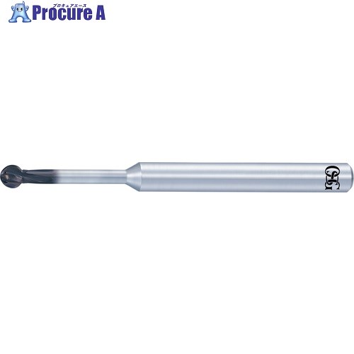 OSG 面取り用超硬Qボールエンドミル HY-QCC HY-QCC R1.65(9200216) 1本 ■▼688-7934 【貨物輸送都度積もり書き】 ●YA513