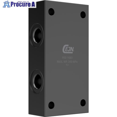 CEJN ポーティングブロック 3ポート分岐ブロック G1/4 19-950-1682 1個 ■▼681-9797 【送料都度見積】｜プロキュアエース