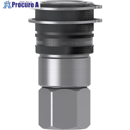 CEJN シリーズ265 パネル取付用カップリング 呼径6.3mm G1/4メネジ NBRシール 10-265-1282 10個 ■▼683-5561 【送料都度見積】 28,214円